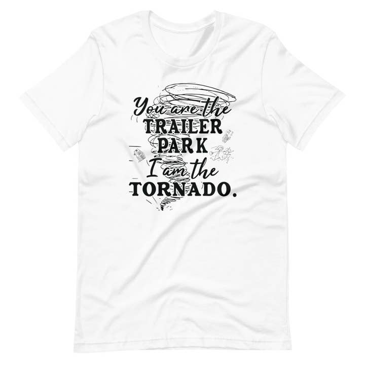 Fresh N Ripe - Wholesale Screen Printed T-Shirt - Unisex - I am the tornado