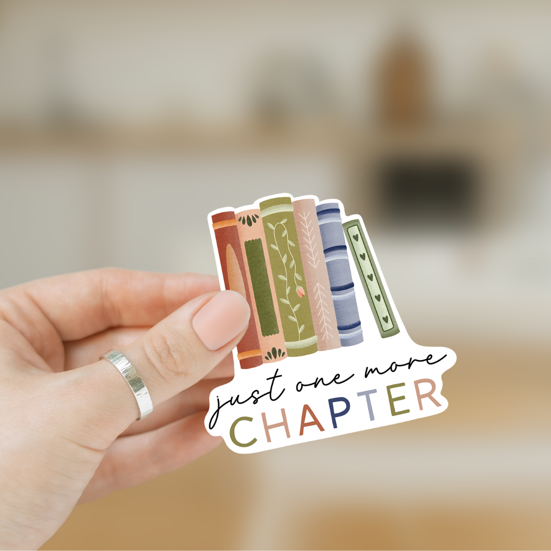 Tilda&Theo - Wholesale Sticker - Reading “One more Chapter” Sticker Book - Vinyl Decal7