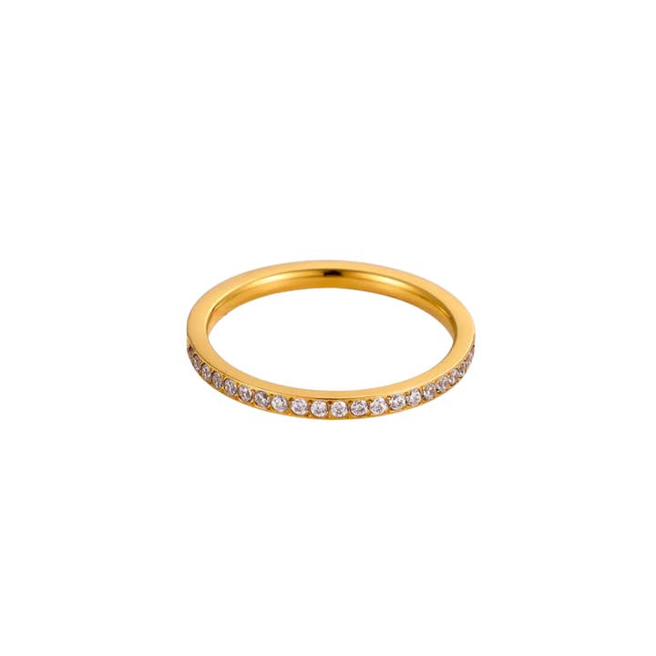 Ring eternal diamond wit voor wholesale door Rosies