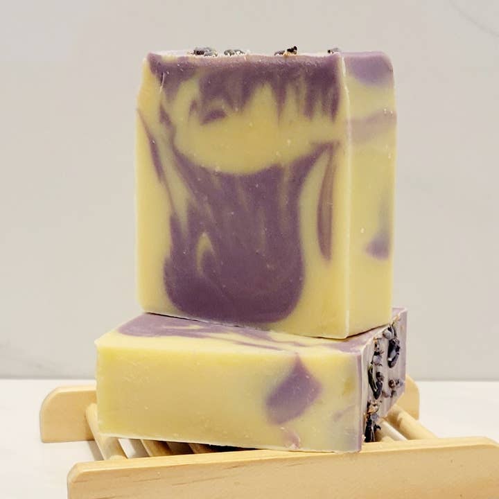 Barzeep met lavendel en citroengras voor wholesale door Dani T Collection