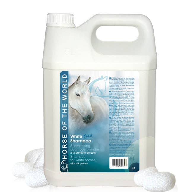 Horse of the world – Großhandel Conditioner/Fellpflege für Pferde – Weiße Perle2