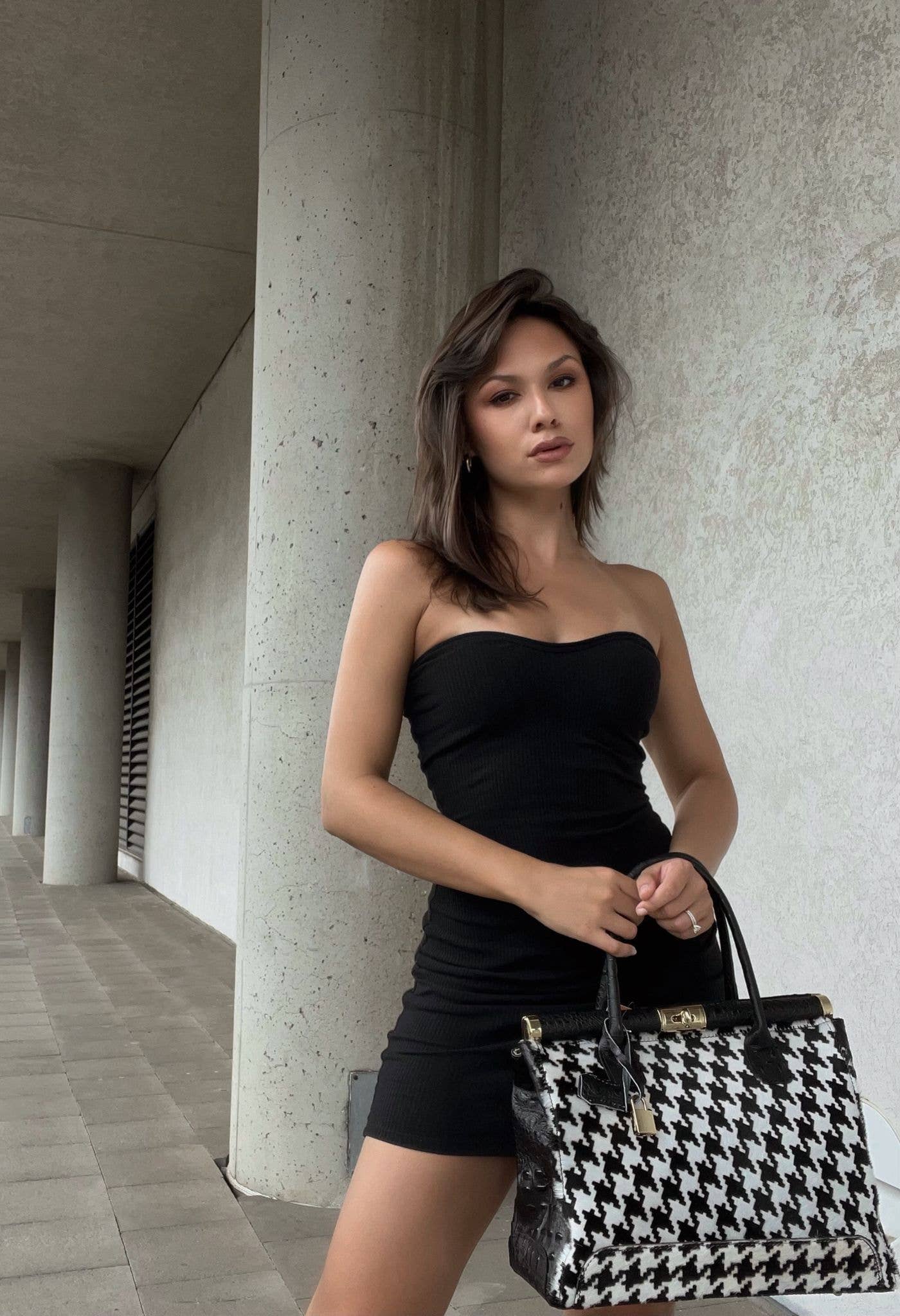 Charlie Leather – wholesale Shoulder bag – women's – Marinella Medium Handbag With Fur4