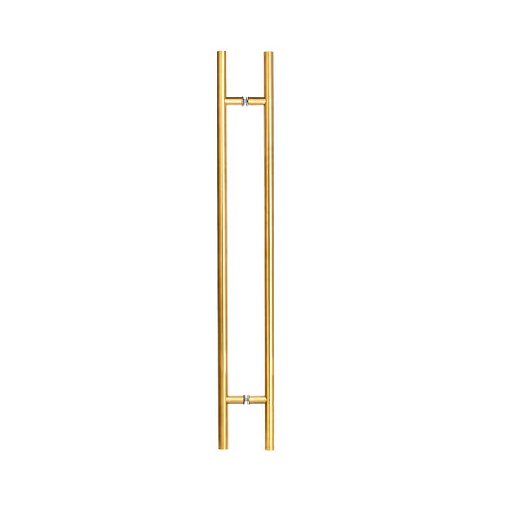 PRIMA DECORATIVE HARDWARE INC - Venta al por mayor Pomos/tiradores - Tirador Puerta Redondo Tipo 'H' - 18" PVD Dorado1