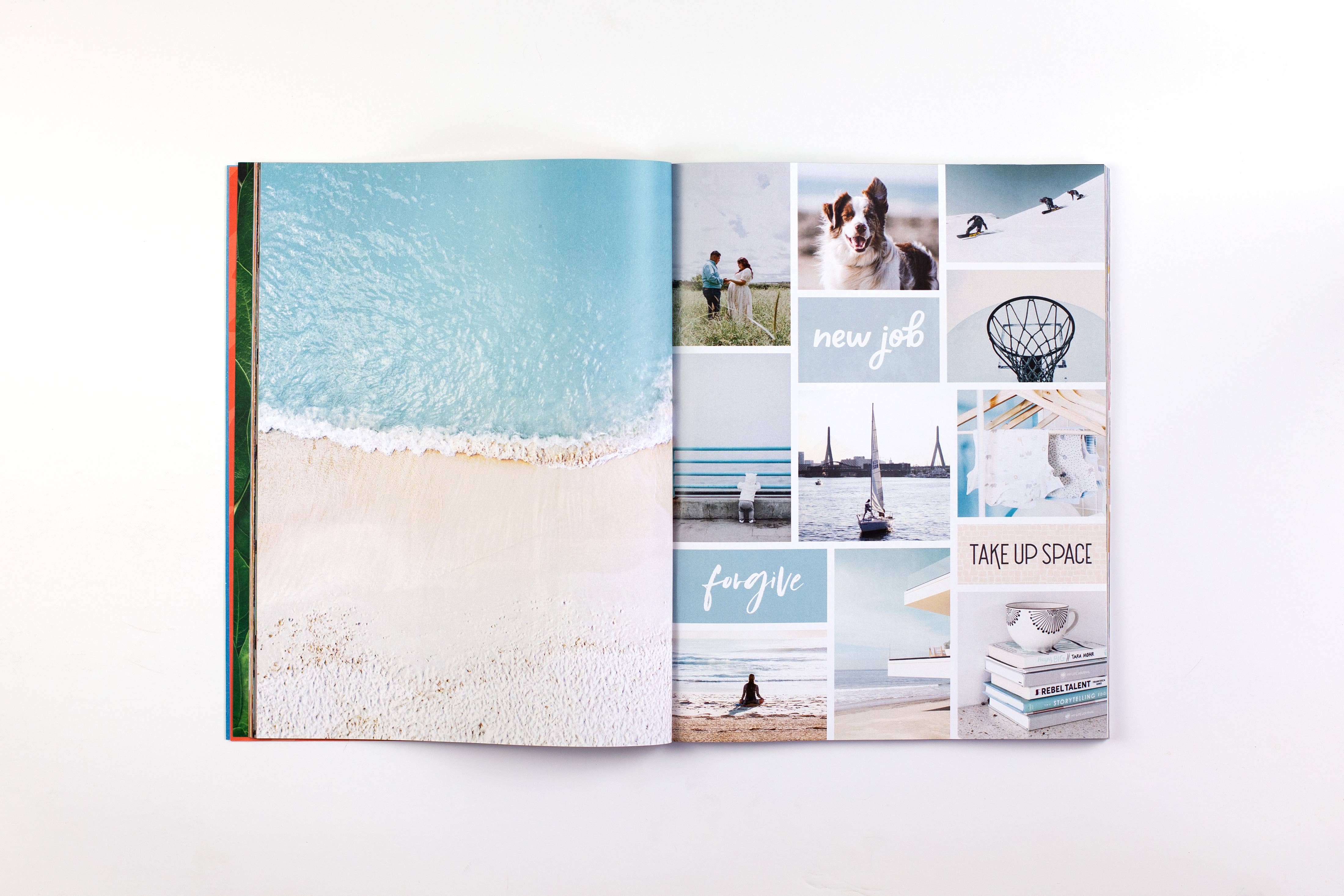 Free Period Press - Wholesale Scrapbook - The Vision Board Book: 700+ Words & Images3