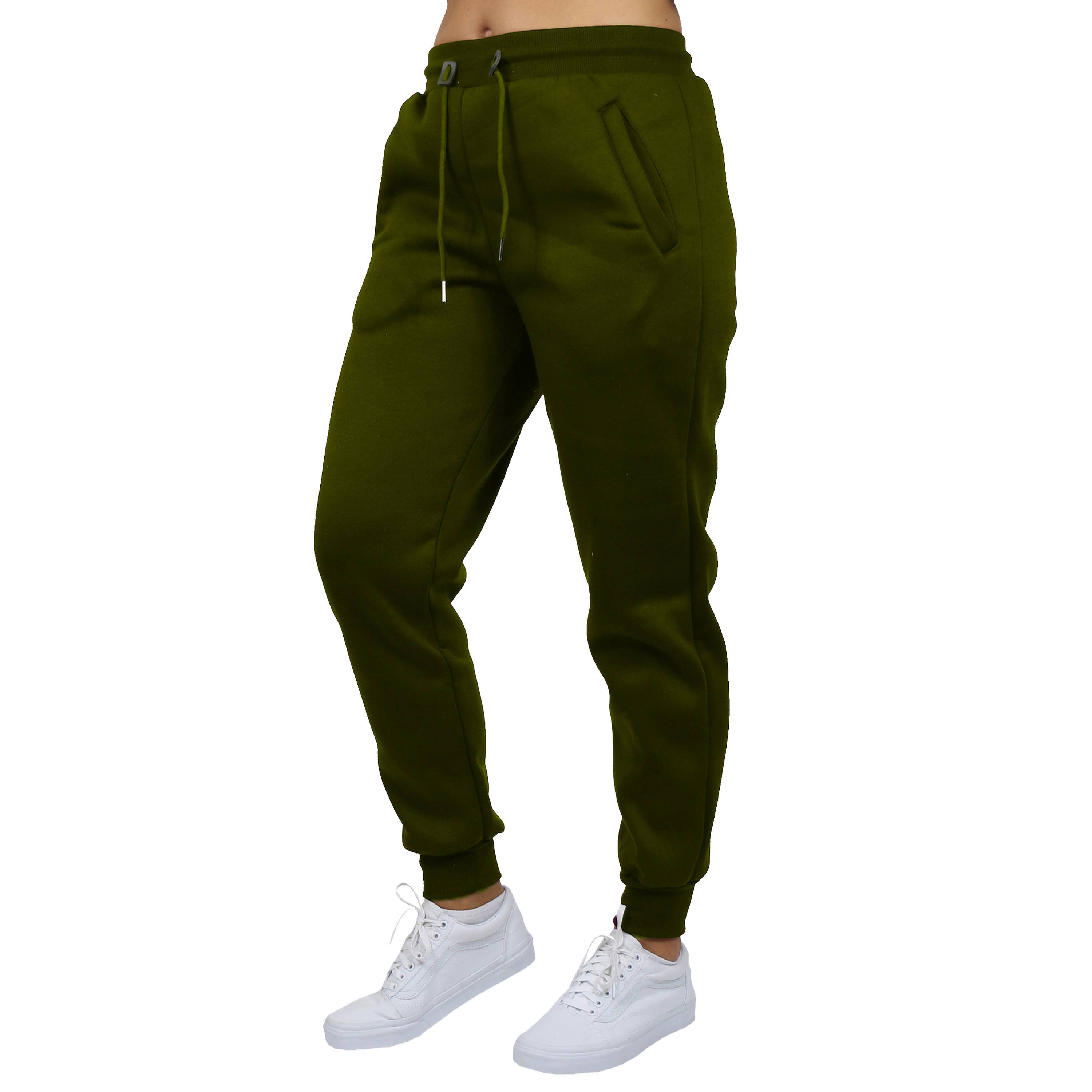 Galaxy By Harvic - Vente Pantalon de survêtement/de jogging – femme - Pantalon de jogging en molleton à coupe ample pour femmes1