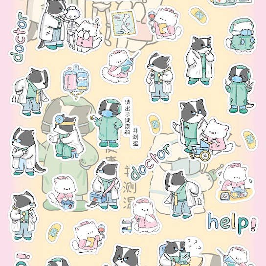 BCmini - Wholesale Sticker - BADGER DOCTOR STICKERS