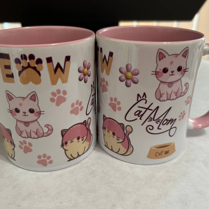 Cat Mom Ceramic Mug for wholesale by Seven77nine