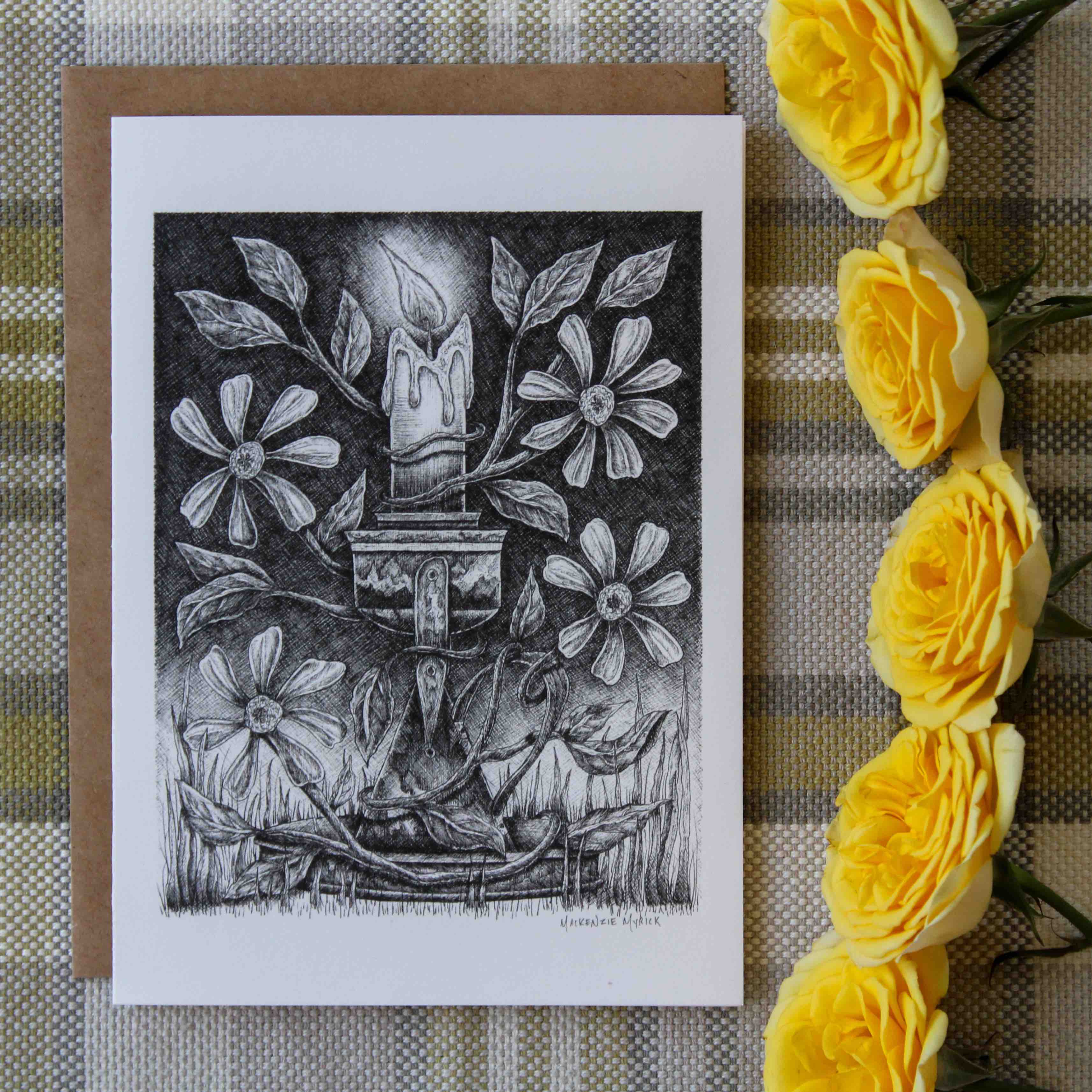 Mackenzie Myrick Studio – Engroshandel Hverdagshilsen kort – Rusted Glow | Lykønskningskort1