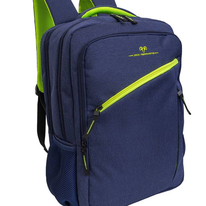 Magid - Wholesale Backpack - Men's - Jack Abrahams | The Carson | Men's 18-In Lightweight Nylon Workbook Backpack1