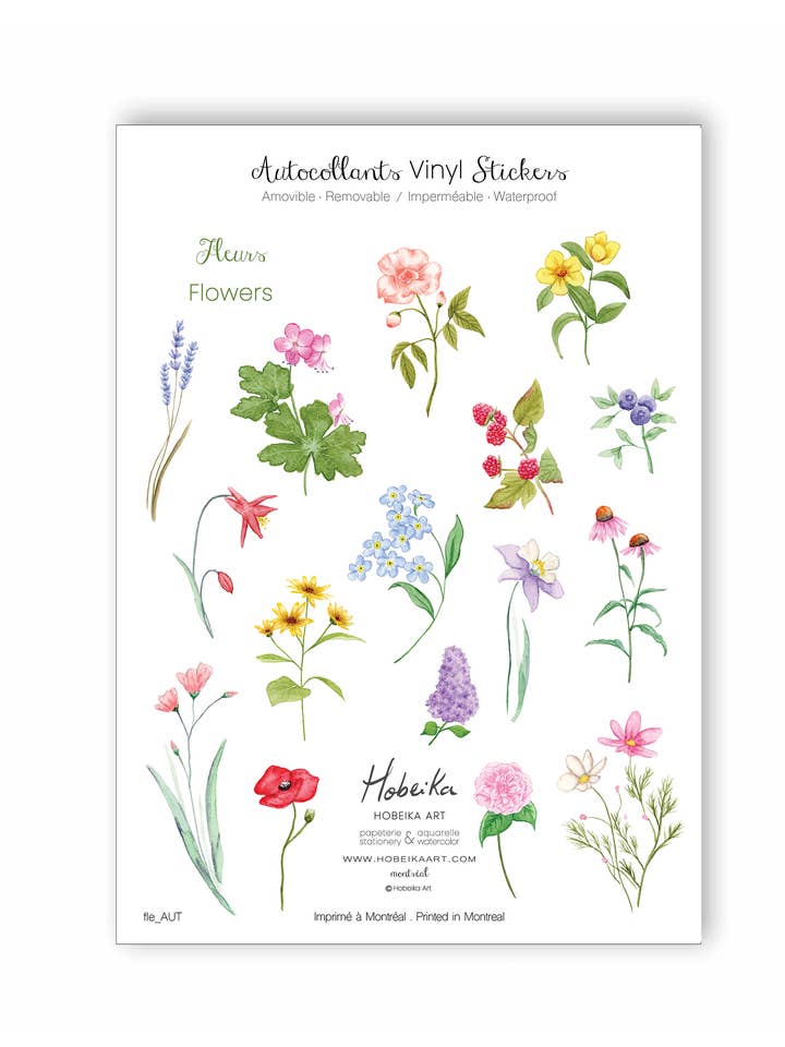 Fugle, Vinylklistermærker (Kopi) for engroshandel hos Hobeika Art