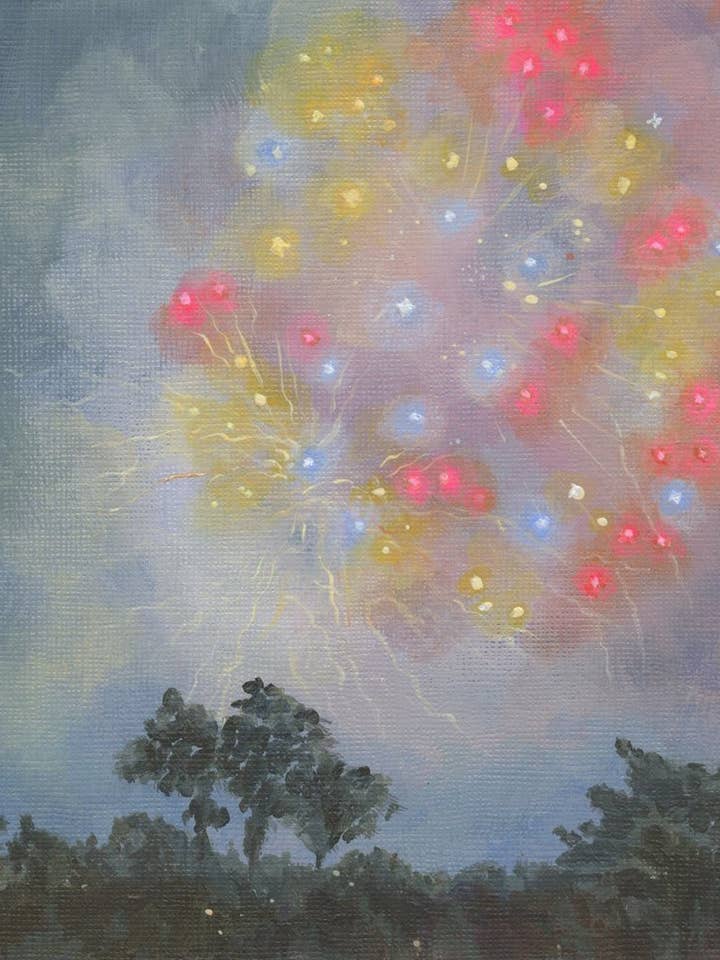 Silver Lake, 2025 - ART PRINT for wholesale by Hattie Darling