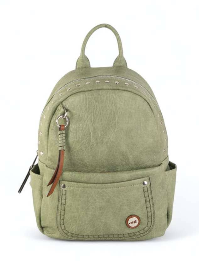 VB26037_48 - URBAN UMAY BACKPACK PU APPLE GREEN LEATHER for wholesale by Kbas