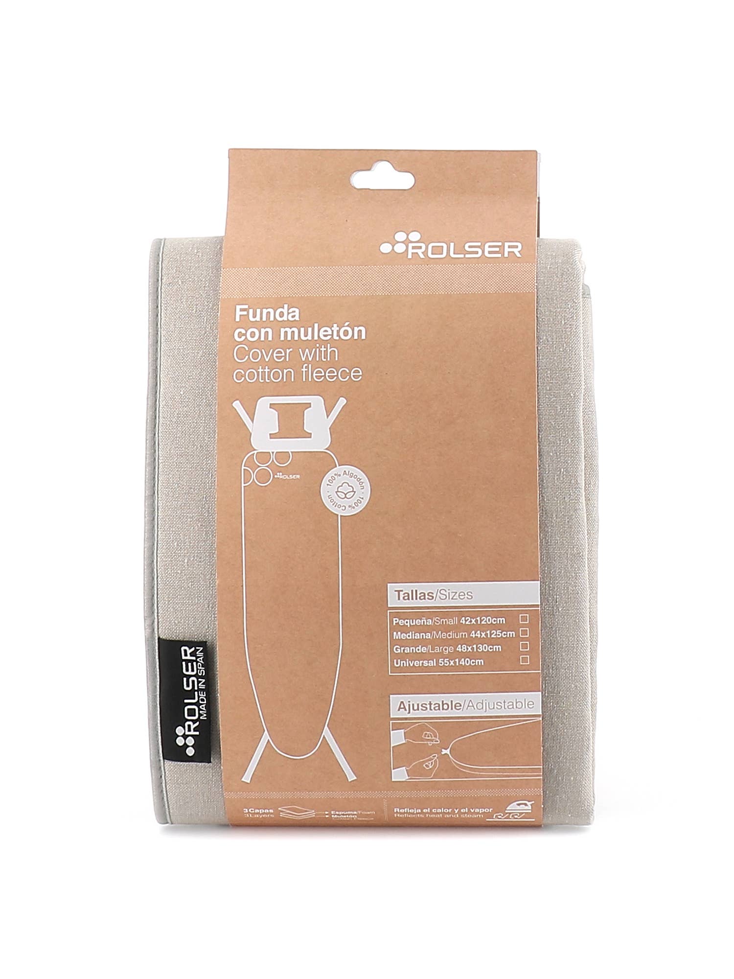 Rolser - Wholesale Ironing board - Ironing board cover S size (KS ironing board)5