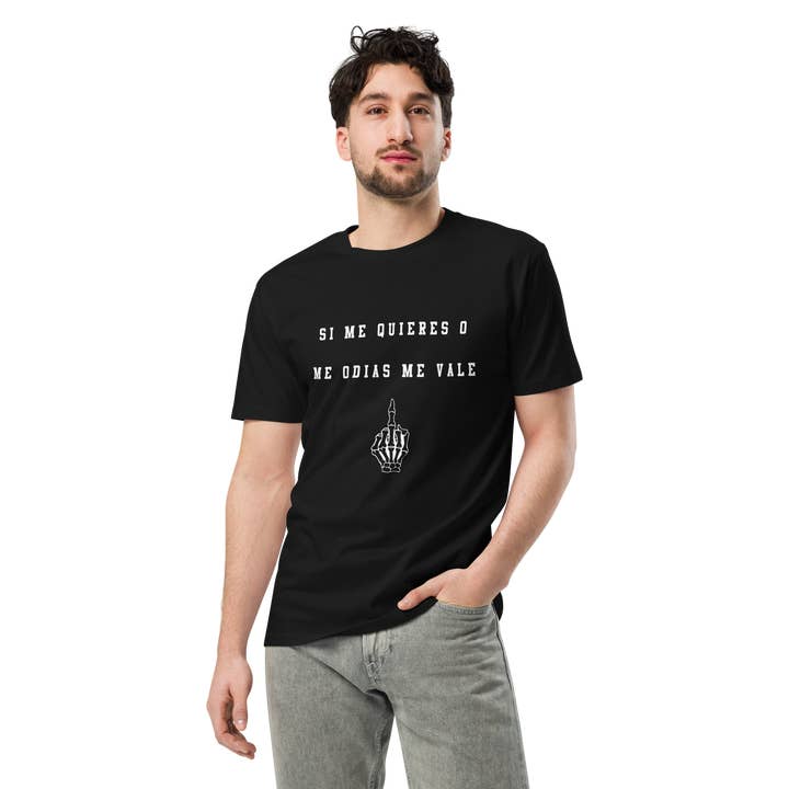AloCasual - Wholesale Screen Printed T-Shirt - Men's - Si No Me Quieres Dicho Men's Authentic Mexican Graphic Quote Tee
