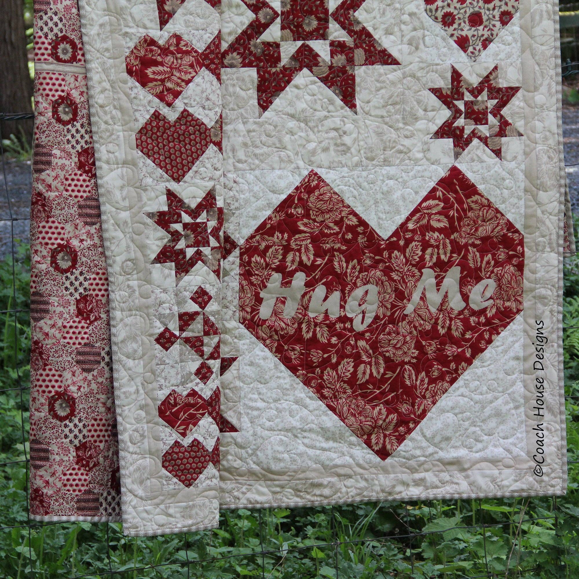 Coach House Designs - Wholesale Quilt - Messages from the Heart Quilt Pattern1