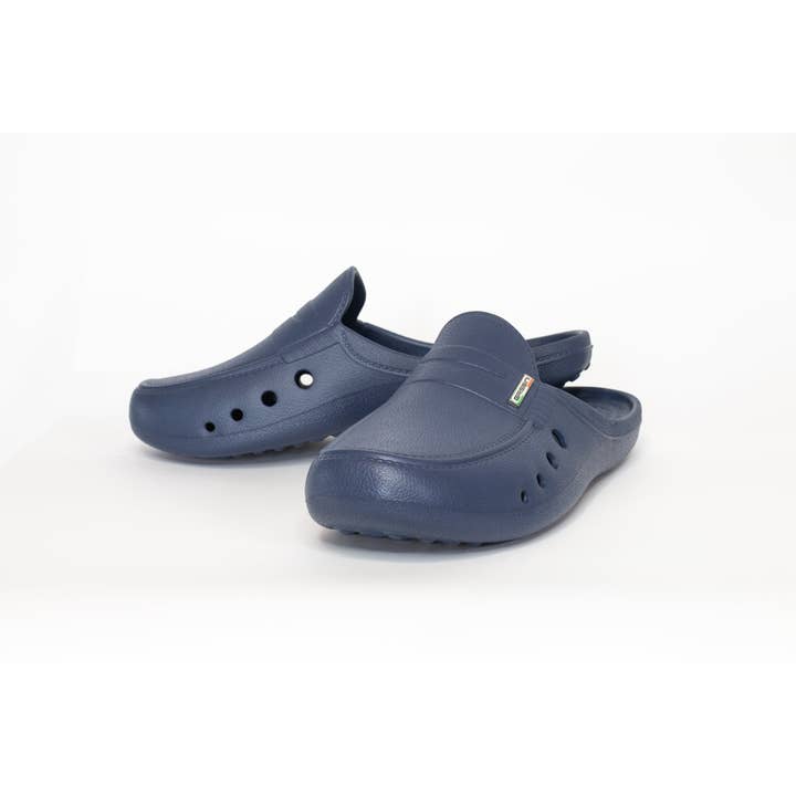 Grissini shoes – Engroshandel Tøfler - Dame – Mokkasinsko Mule CHANCE ® Marineblå2