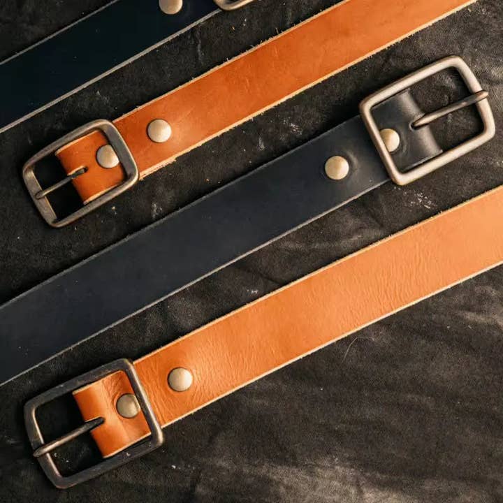 Latico Belt | 1.7” 8oz American Latigo Leather for wholesale on Faire5