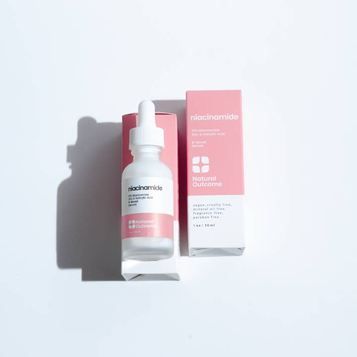 Natural Outcome Skincare - Wholesale Facial serum/concentrate - Niacinamide Facial Serum - B-Boost Face Serum3