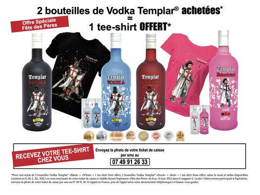 Templar – wholesale Vodka – French Vodka Templar White5