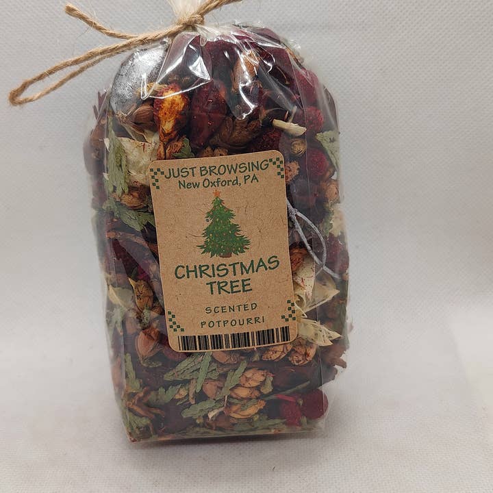 Just Browsing, LLC - Wholesale Potpourri - Scented Potpourri with Rosehips - Christmas Tree0