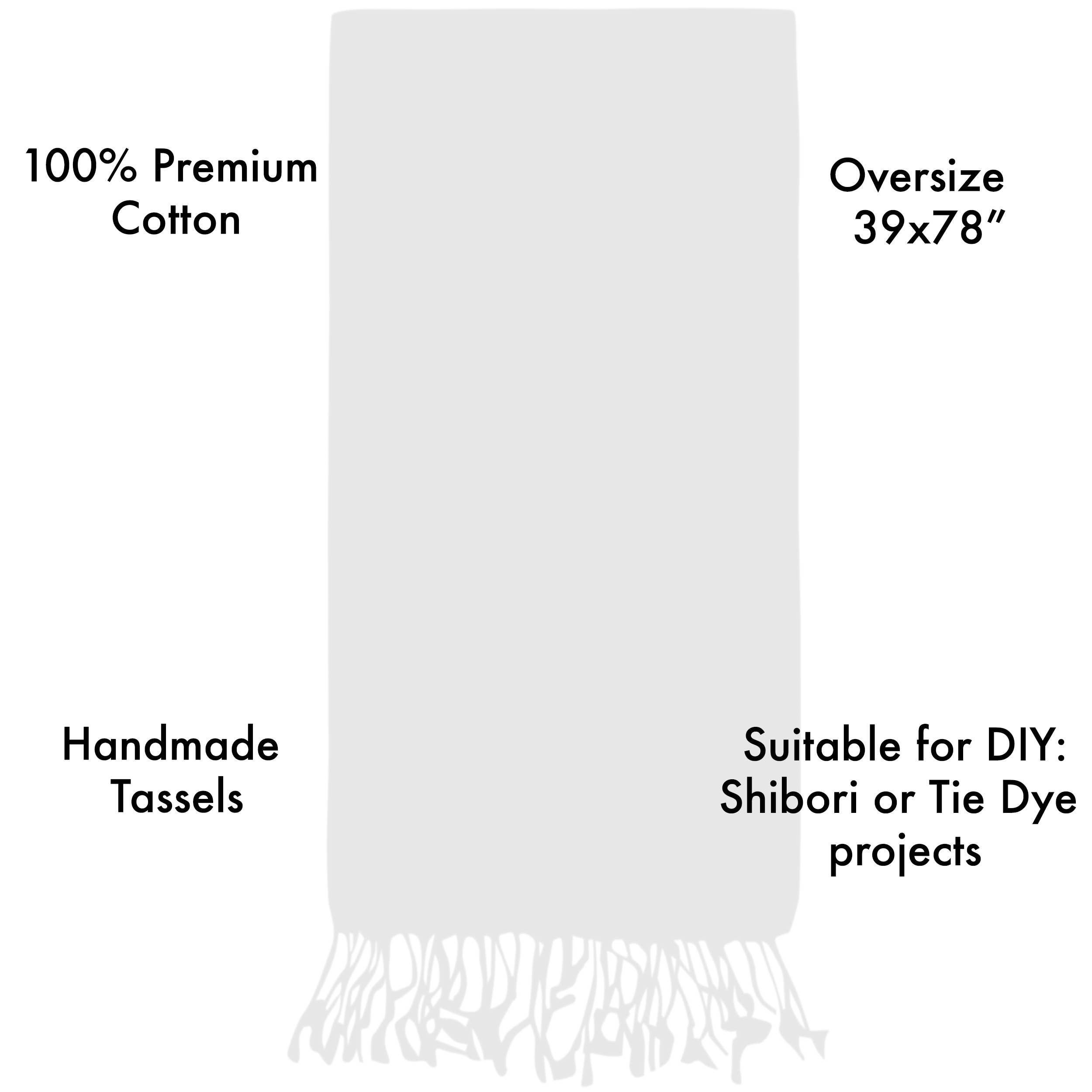 Kikoya - Wholesale Beach Towel - White Beach Towel Tie-dye Sublimation Blanks Tiedye Quickdry7