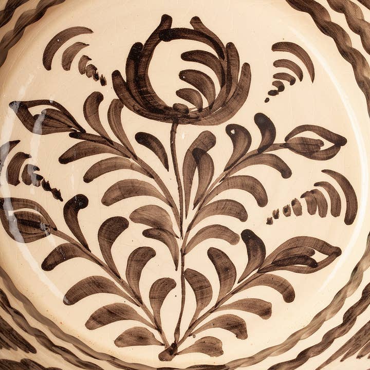 Eturel Madrid - Wholesale Decorative Plate/Dish/Bowl - Granada-style black basins1