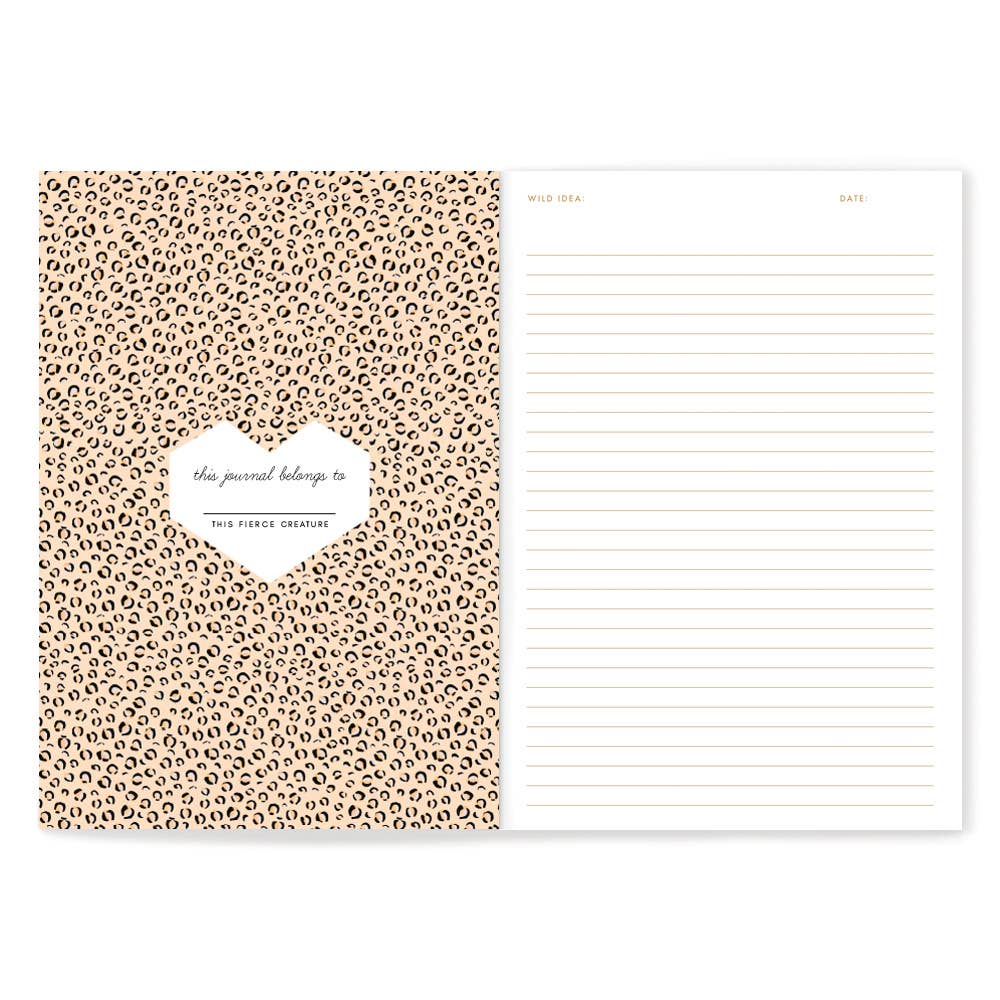 Girl w/ Knife - Wholesale Journal/Diary - Journal Of Wild Ideas - Tigers2