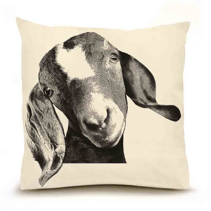 Goat Head Large Pillow for wholesale by Eric & Christopher