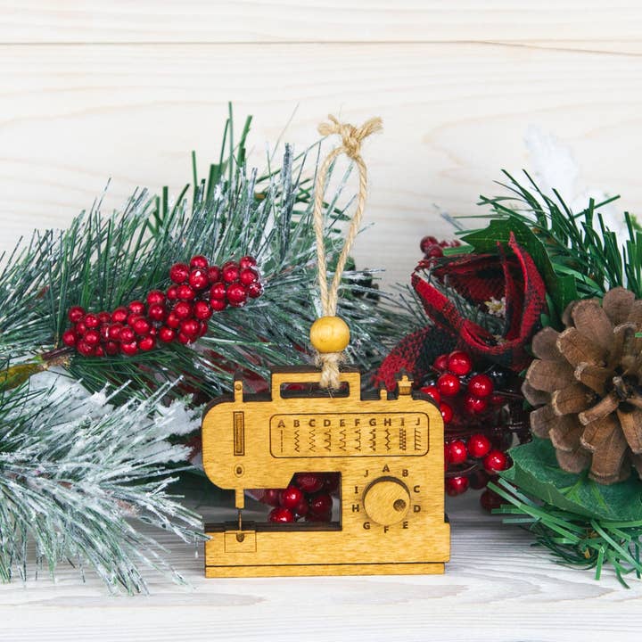 Sewing Machine Ornament and other Purchase Wholesale kerzenstander holz. Free Returns & Net 60 Terms on Faire trending on Faire.