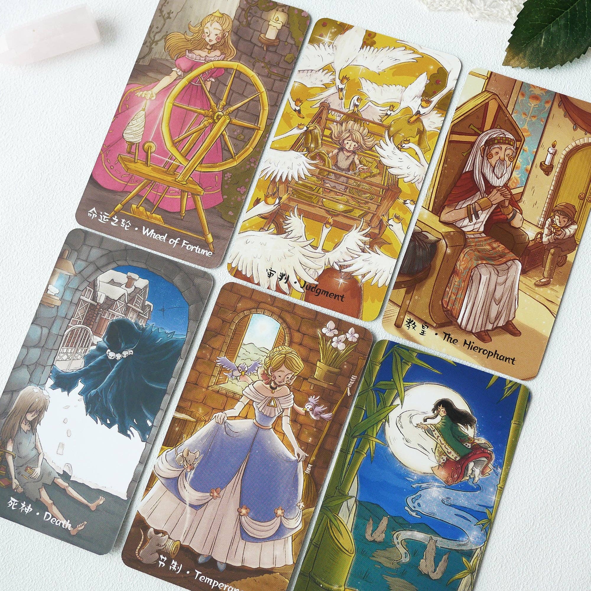 Vermilion Collection - Wholesale Tarot Cards - The Land of Stories Tarot1