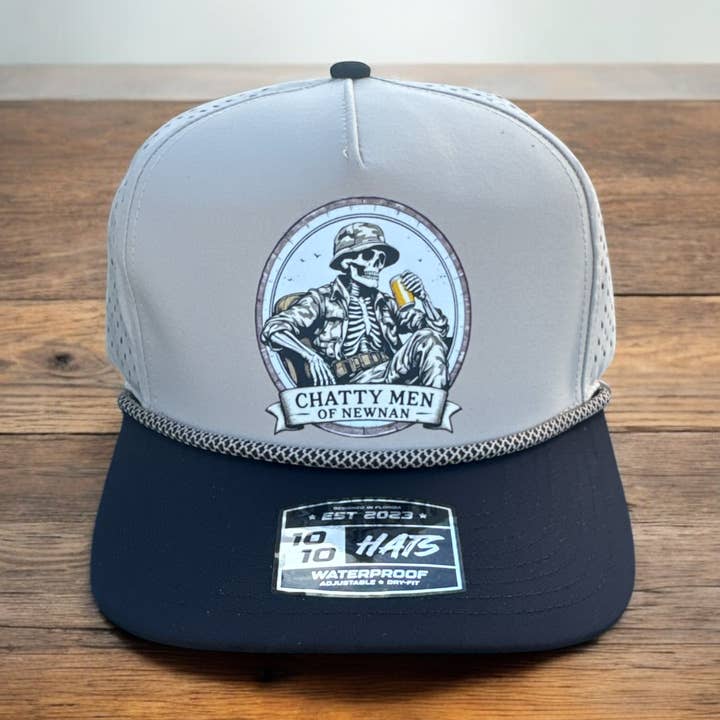 Uomini loquaci di Newnan - Scheletro che beve birra per la vendita all'ingrosso da parte di Taurus Belle Boutique