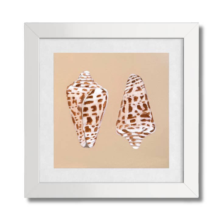 Alphabet Shells Art Print for wholesale by Jessie Perez Art