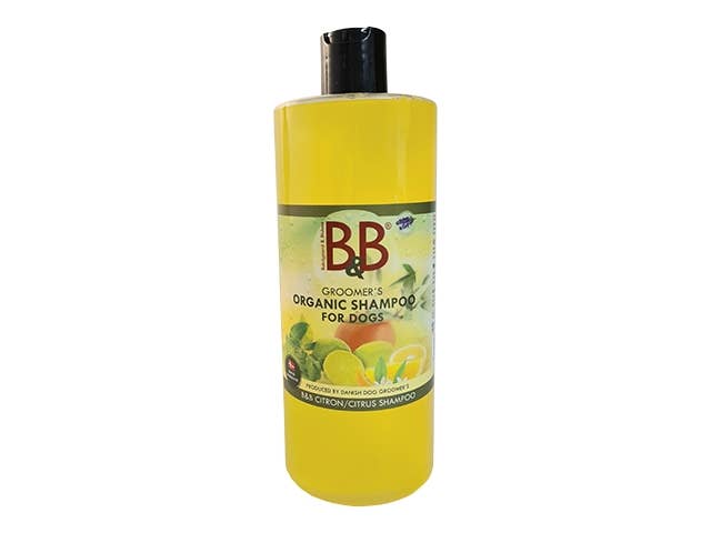 B&B Økologisk Hundeshampoo - Wholesale Pet Shampoo - Dog - Organic Citrus Shampoo1