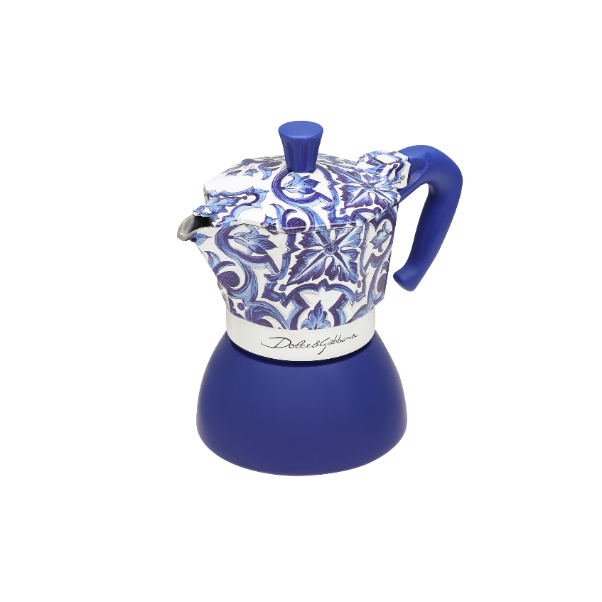 Bialetti X Dolce&Gabbana Blue Mediterranean Moka Induction for wholesale on Faire5