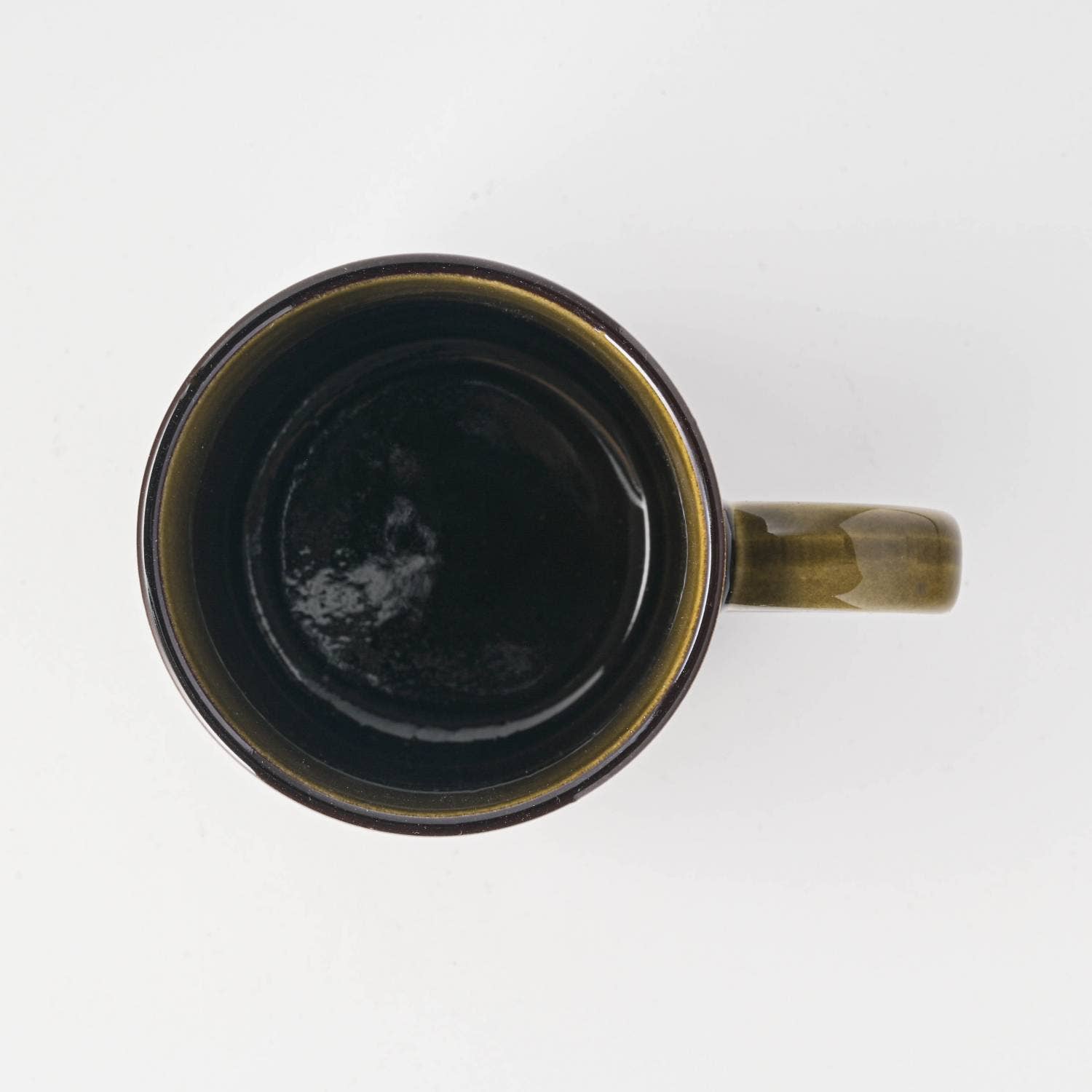 Yamani - Wholesale Coffee Mug - Japanese Yoto Mug Cup - Forest Oribe Green2