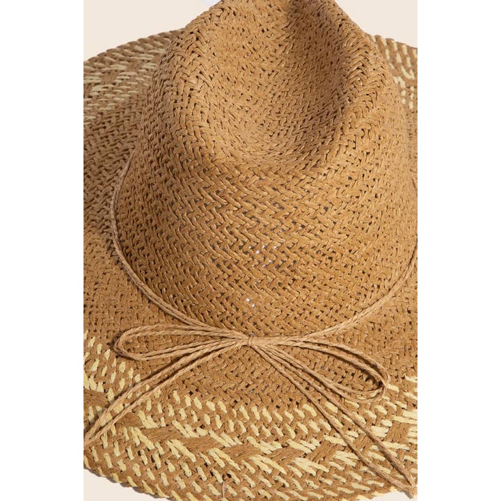 Anarchy Street - Wholesale Strohoed - Dames - Tweekleurige slappe boho strohoed5