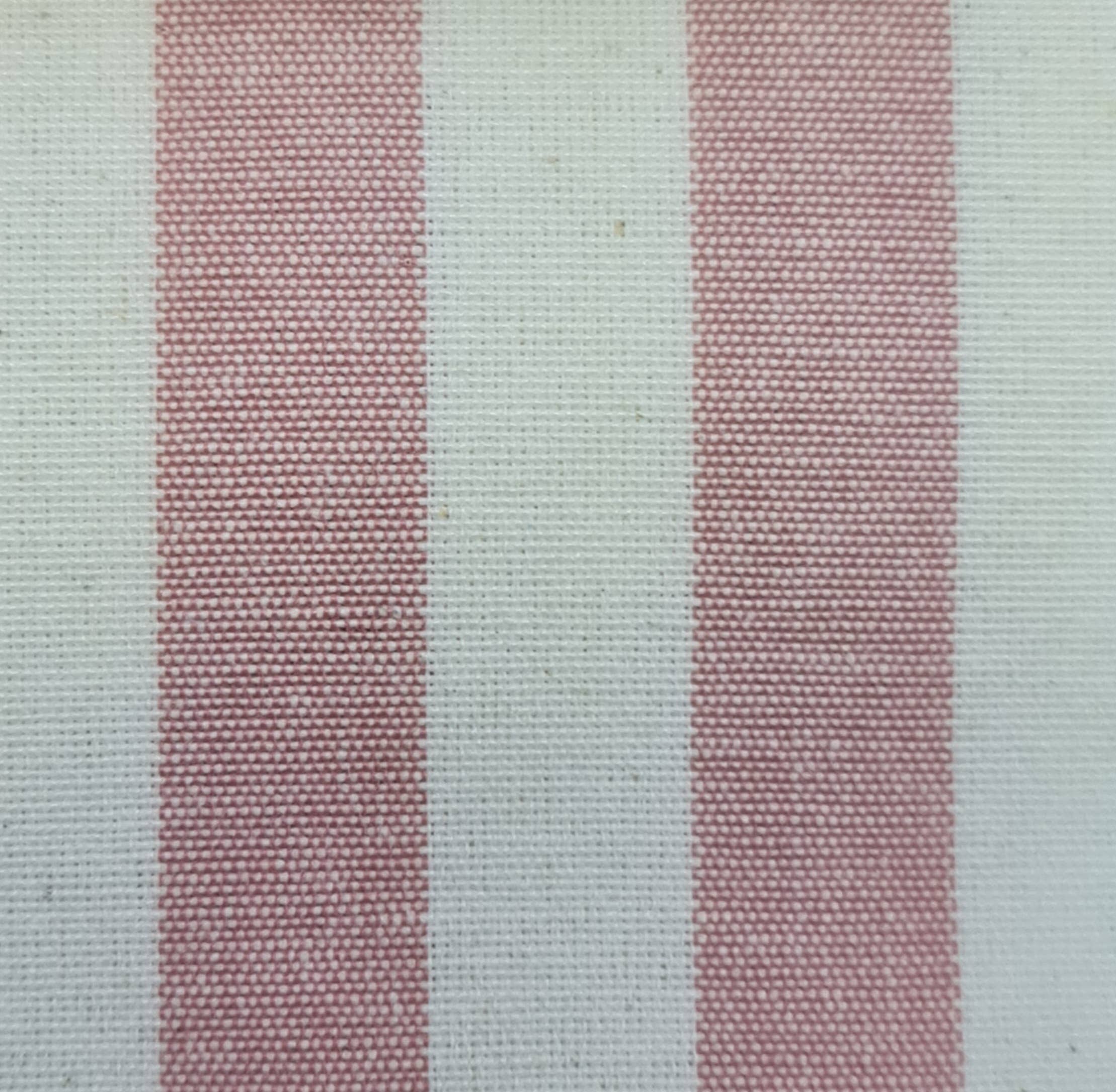 Lunaria Lab - Wholesale Christmas Decoration - Padded Bow in Wide Striped Cotton 14x15cm10