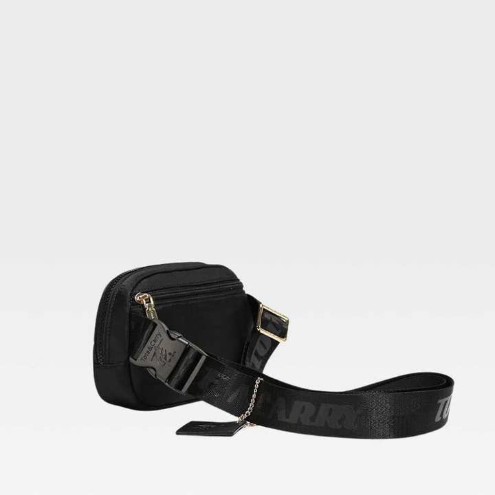 Tote&Carry - Wholesale Crossbody Bag - Women's - Nylon Crossbody Messenger Bag in Black