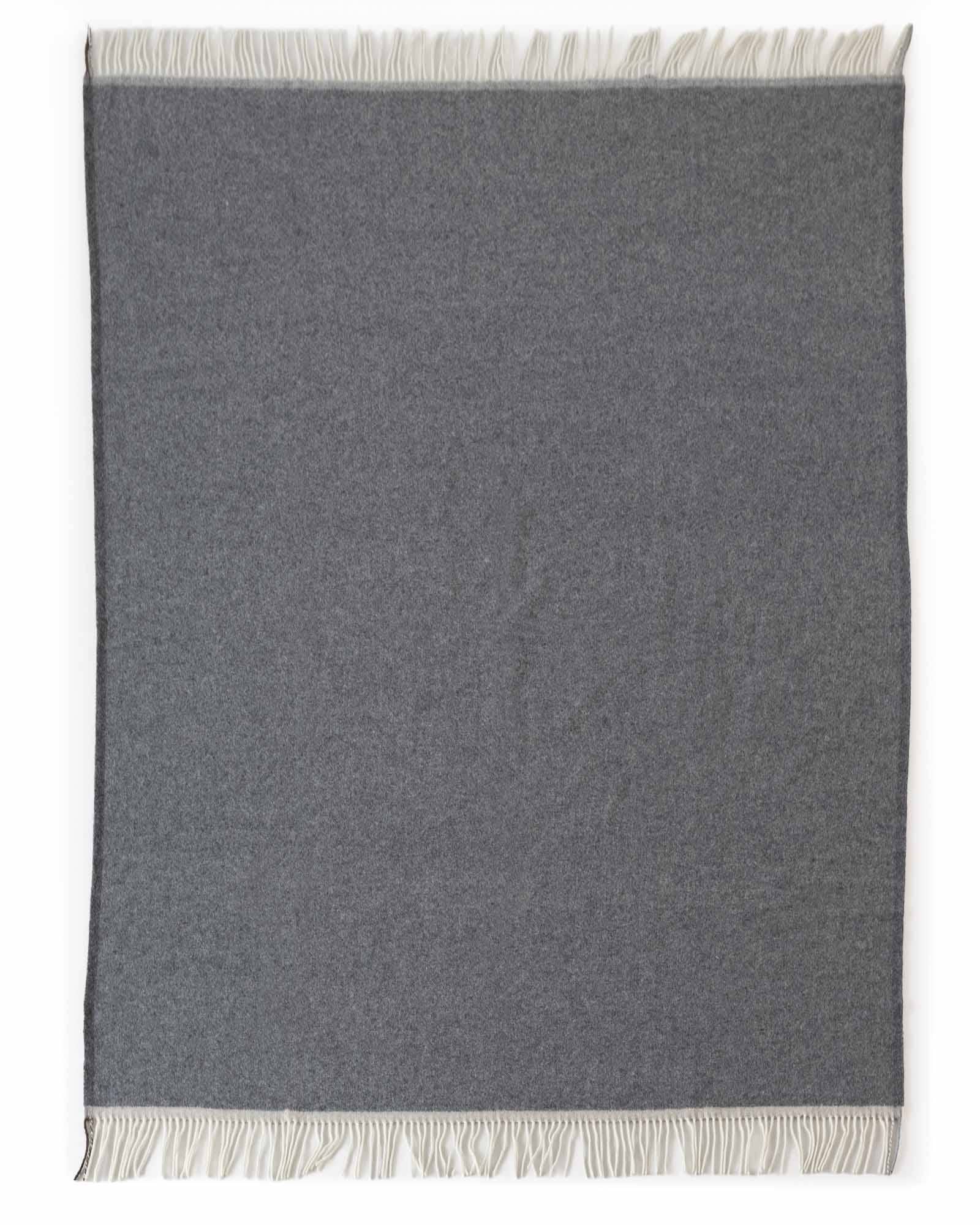 MoST - Wholesale Throw Blanket - Merino/cashmere Throw Blanket MILANO Grigio Orlo4