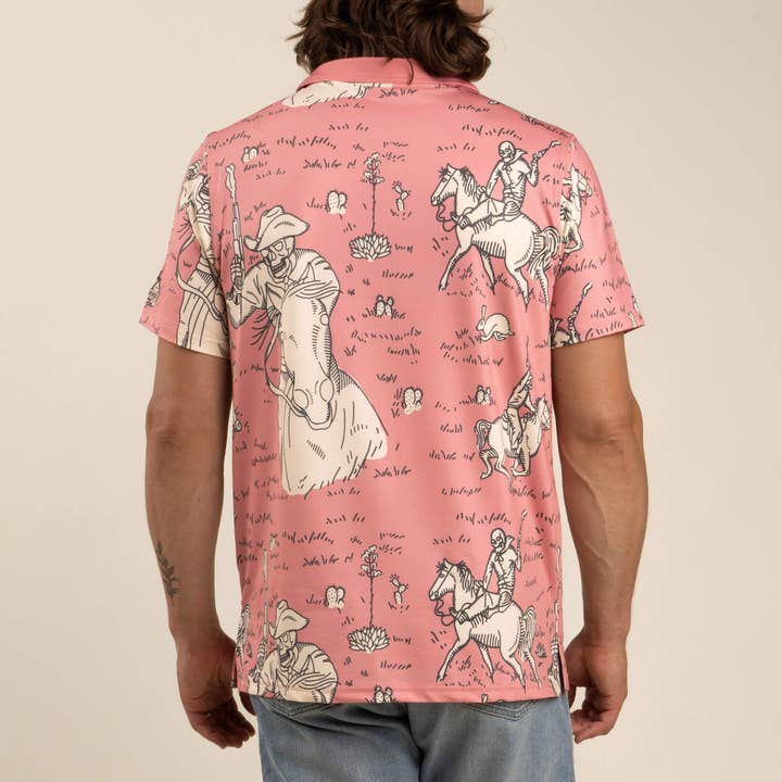 Sendero Provisions Company - Wholesale Polo - Men's - High Noon Performance Polo32