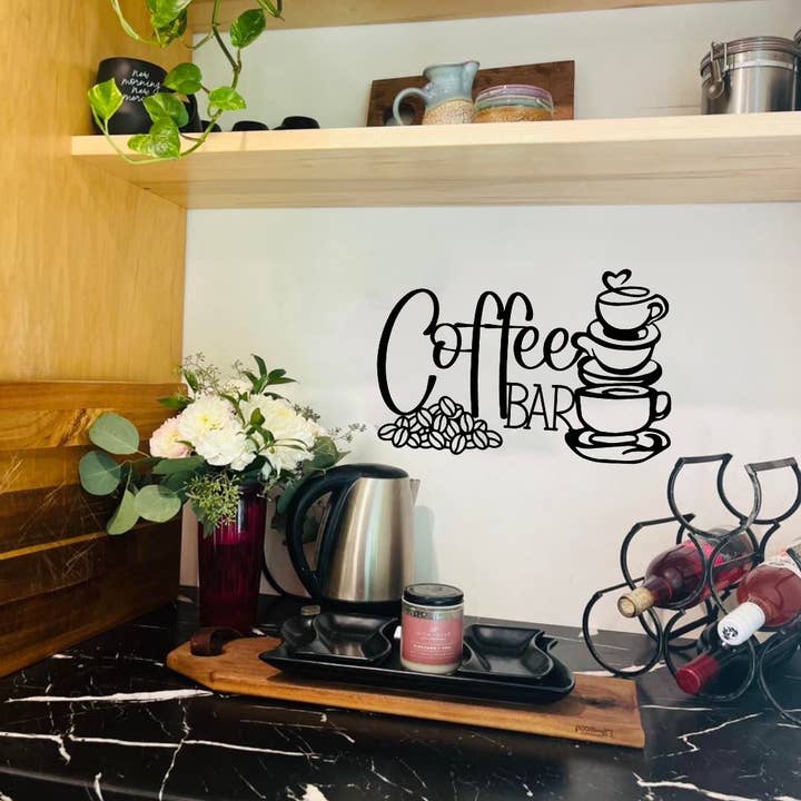 Sinal de barra de café por atacado de Feddes Fabrications