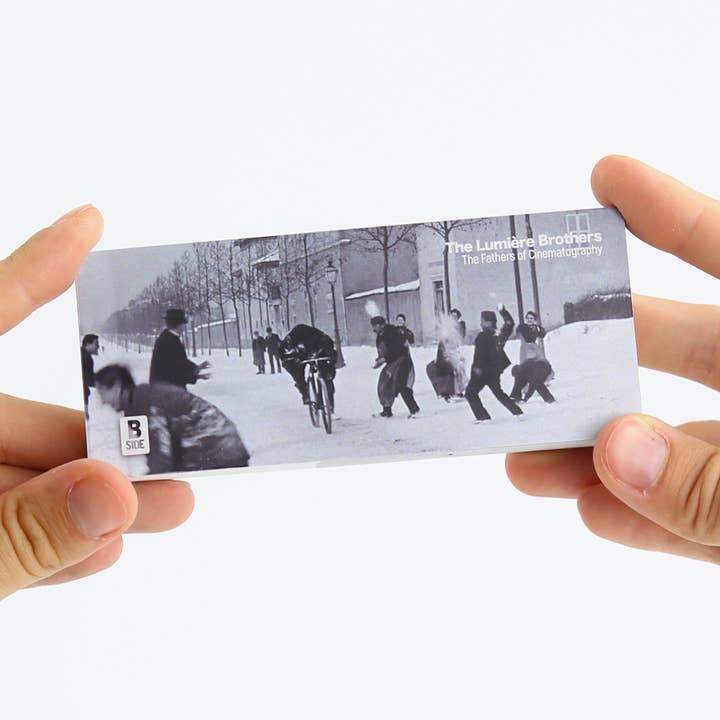 Flipboku – Großhandel Buch zum Thema Kunst & Unterhaltung – The Lumière Brothers Flipbook – Die Väter des Kinematographen5