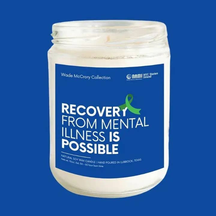 La guérison est possible | NAMI Soy Candle pour la vente par Wade McCrory Collection