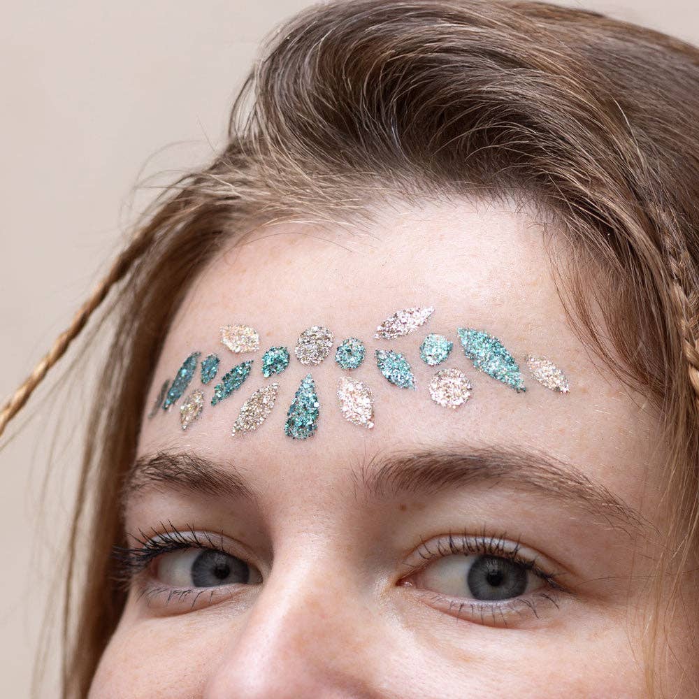 SI SI LA PAILLETTE – Großhandel Körper-Glitzer/-Schimmer – Schablonen-Set2