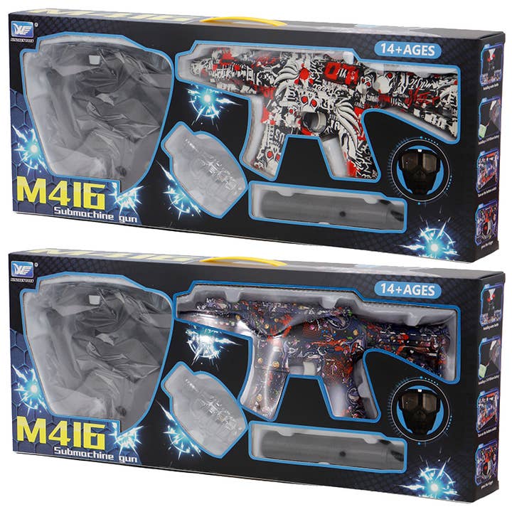 Cap Zone - Wholesale Electronic Toy - Kids & Baby - M416 Rifle Electric Gel Ball Blaster Shooter Gun3