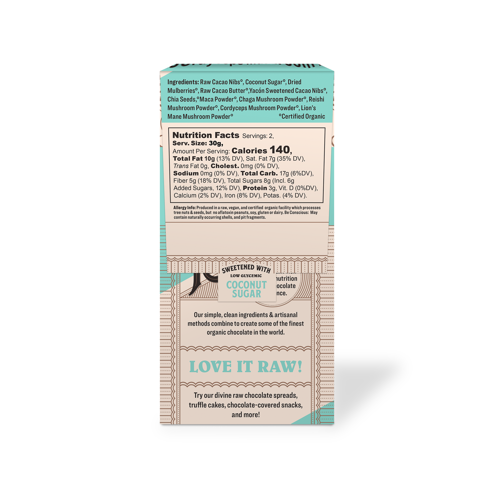 Windy City Organics - Wholesale Chocolate Bar - Active Superfood Bark1