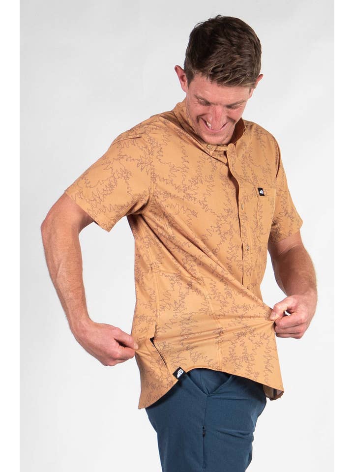 Belong Designs - Wholesale Button Down Shirt - Men's - Men's Vista Stretch Button Down38