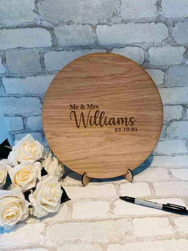 Libro de invitados de boda personalizado para venta al por mayor de The Funky Deer