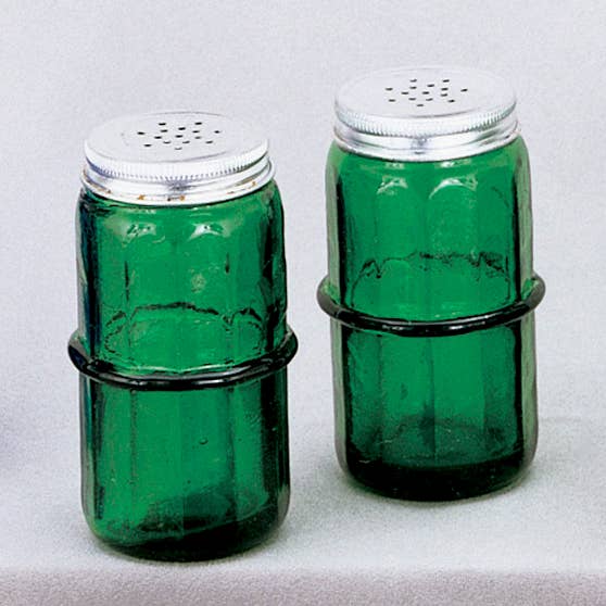 AA Importing - Wholesale Salt & Pepper Shaker Set - Green Salt & Pepper Shaker