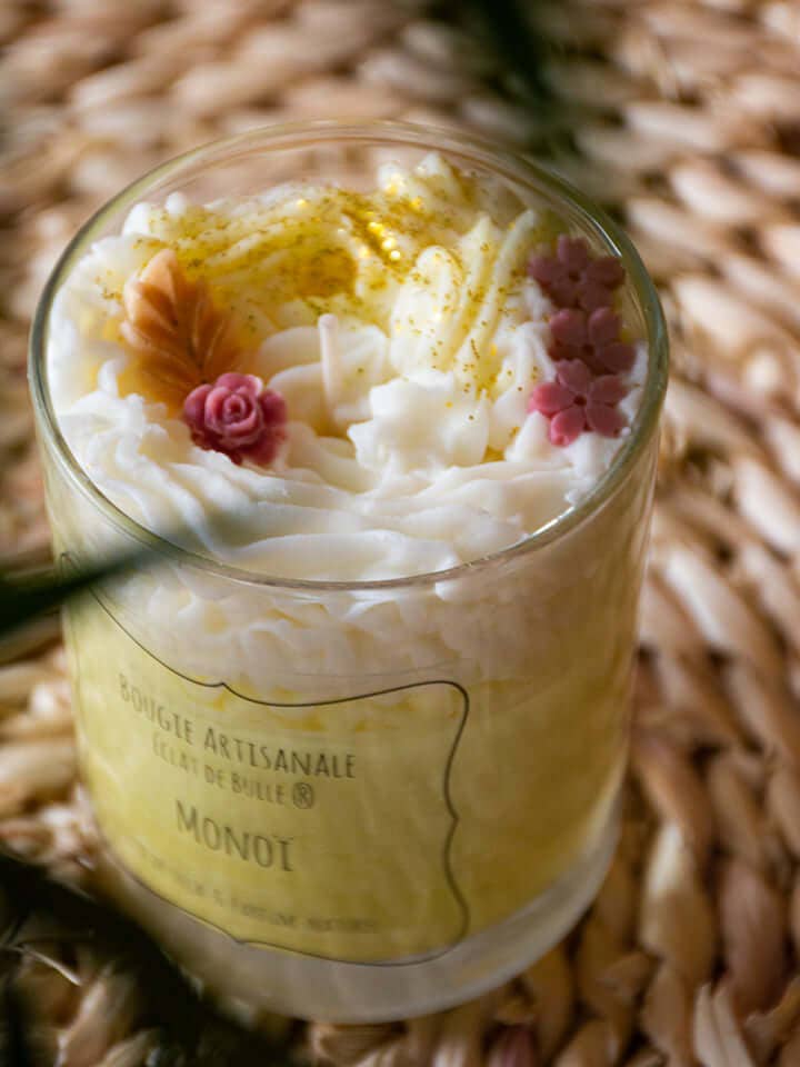 Éclat de bulle - Wholesale Jar/Filled Candle - Whipped cream scented candle2